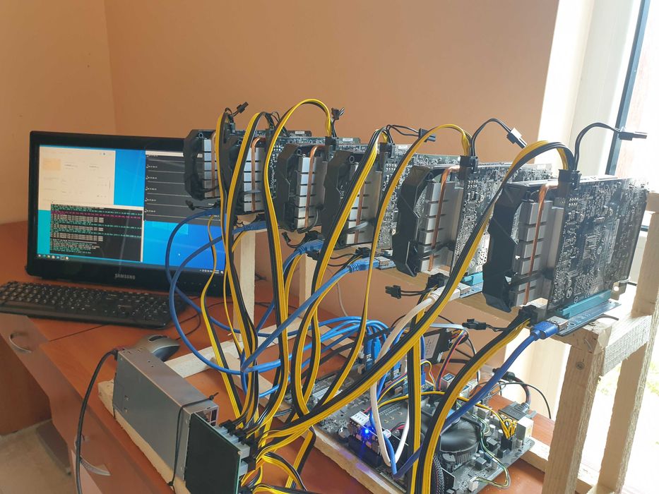 Mining Rig 6x P106-100