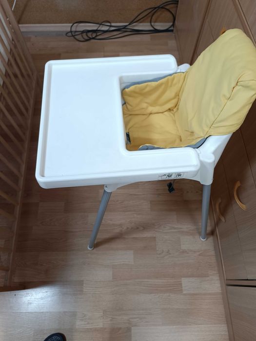 Детско легло /сглобяемо Икеа/+детско столче/ИКЕА/