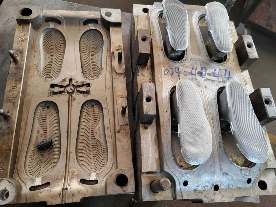 Пресс-формы для производства обуви EVA, PU, резина — под заказ