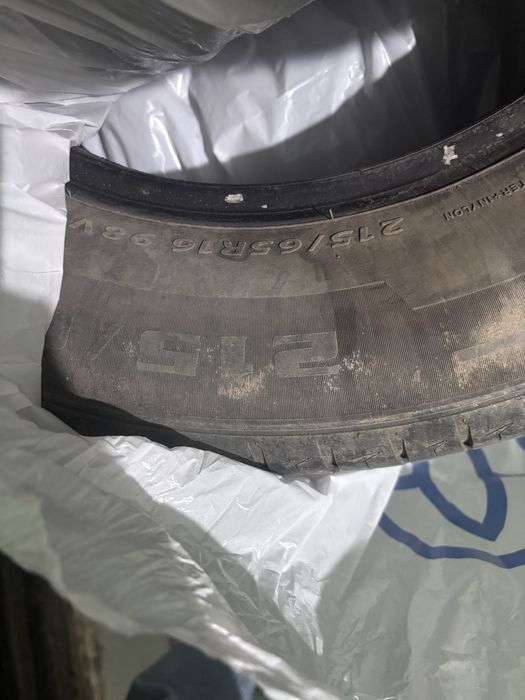 Продается летние резины на р16