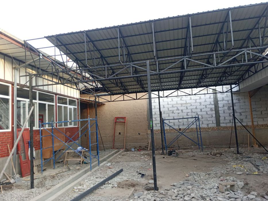 Biz sizlar uchun xar xil turdagi tom naves katta binolardi ustunsiz yo