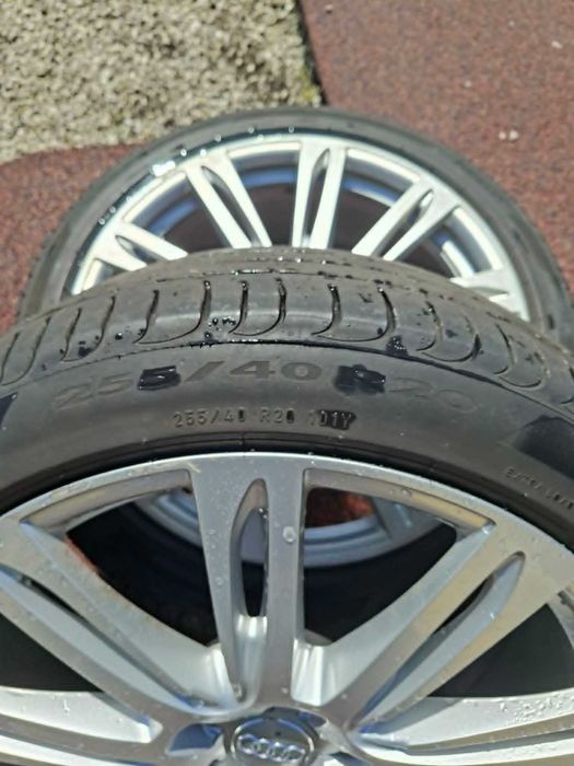 Vand Jante Originale Audi 20" OEM, Made in Germany - 9J ET37 cu Anvelope 255/40 R20