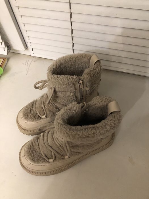 Зимние битинки доя девочек Zara