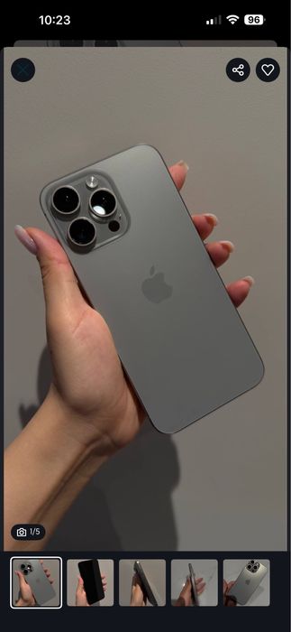 Iphone 15 pro max  идеалный состаяния