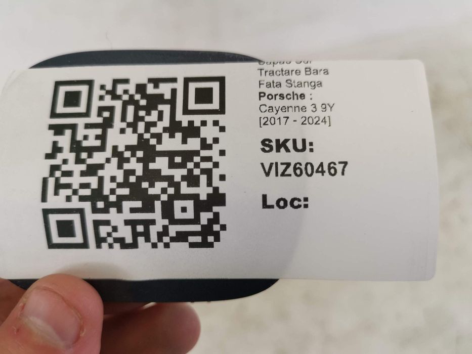 Капак За Теглич Предна Броня Ляв Порше Каен / Porsche Cayenne 3 9Y [ -