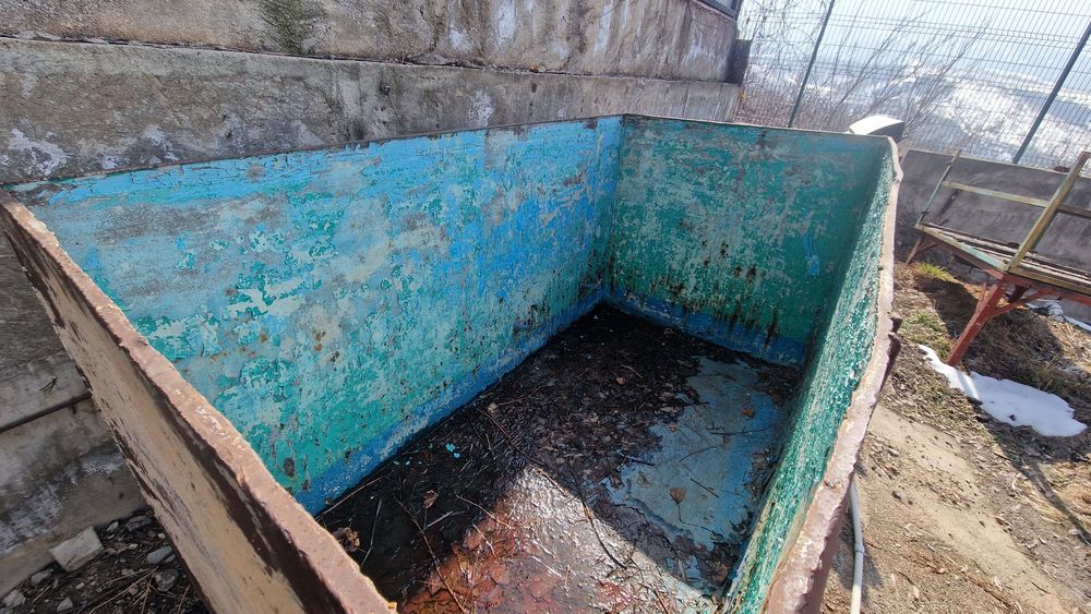 Бак для воды металлический