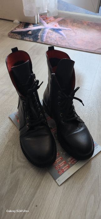 Боти естествена кожа