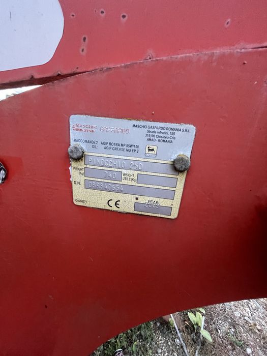 Scarificator Gaspardo Pinochio 250