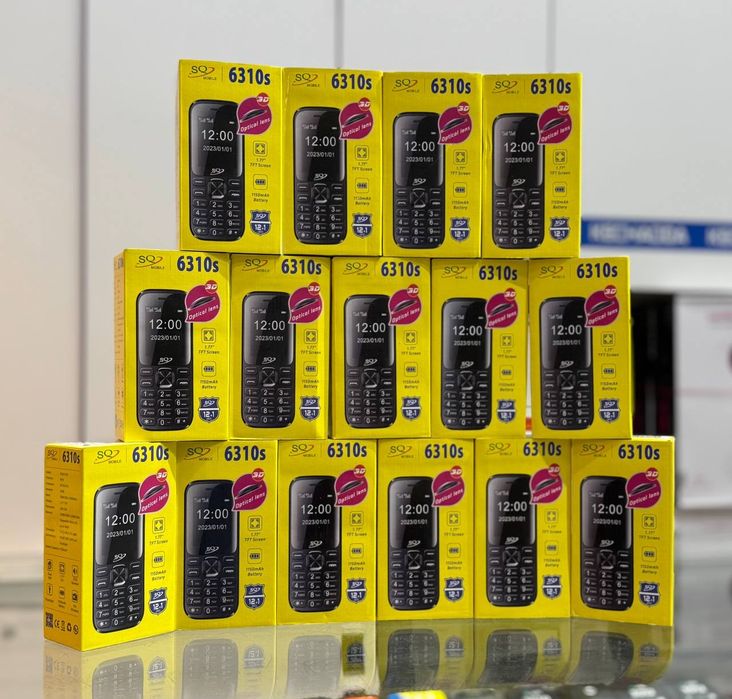 SQ 6310S  Soddaligi va qulayligi bilan ajralib turadgan knopka telefon
