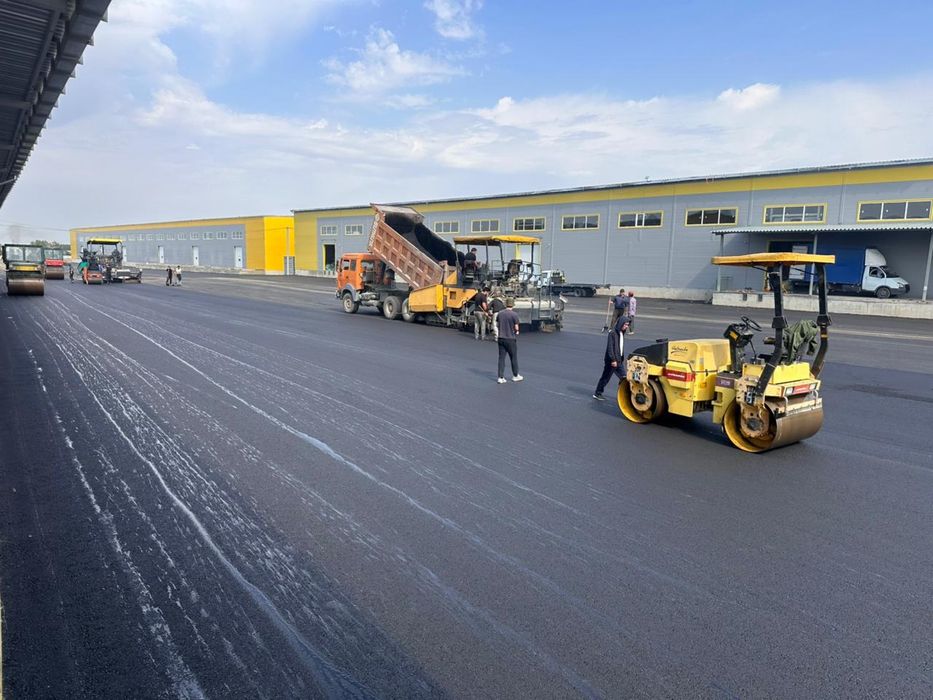 Асфальтирование. Асфальт Алматы, область