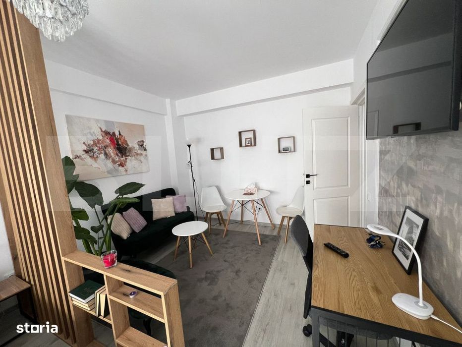 Apartament 1 camera, 37 mp, parcare subterana, zona Urusagului