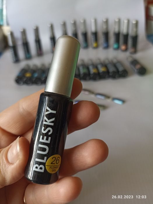 Гель-лак.BLUESKY-для ногтей (осталось 15шт)