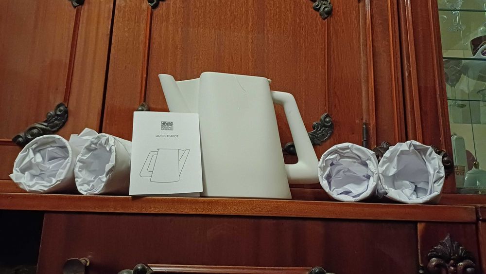 Set de ceai Doric cu patru pahare - Ceramic Sparrow - 2020