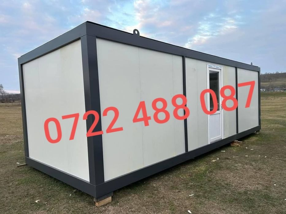 Container modular Birou | Spatii Comercial| Locuinta | 6 x 3.0 x 2.6m