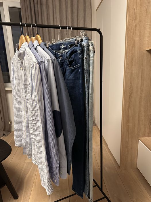 Мужские рубашки джинсы