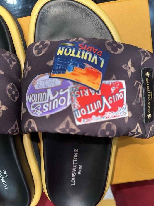 Дамски чехли Louis Vitton