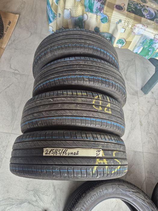 Vând cauciucuri 215/65/16 de vară set complet imp Germania