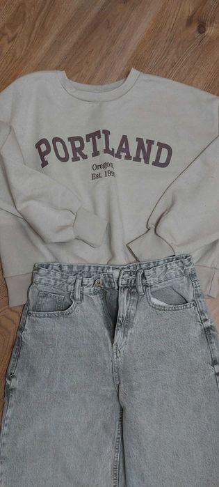 Дънки и суичър за 158