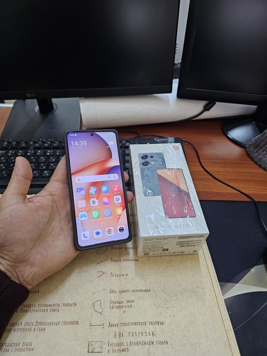 Redmi note 13pro 12/256gb(2024)ideal iwlawi zur aybi yuq tozza telefon
