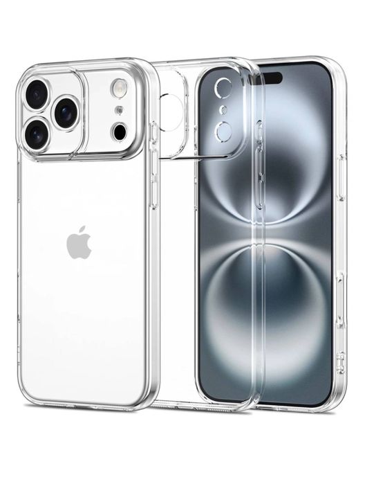 Iphone 17/17 AIR/17 PRO/17 PRO MAX Husa Xcase Silicon Neagra/Transpar