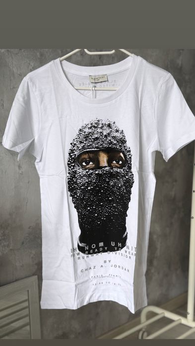 Tricou Ih Nom Uh Nit off white amiri Xs S M