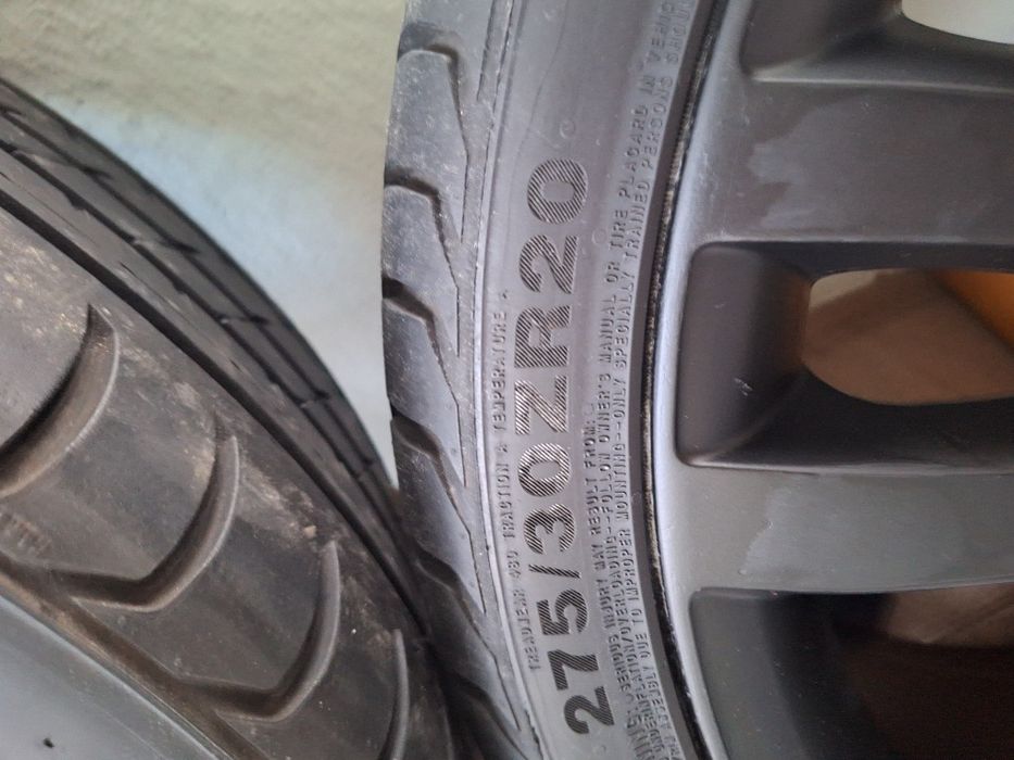 Джанти с гуми 20ки за( audi q7 ) -(порше]