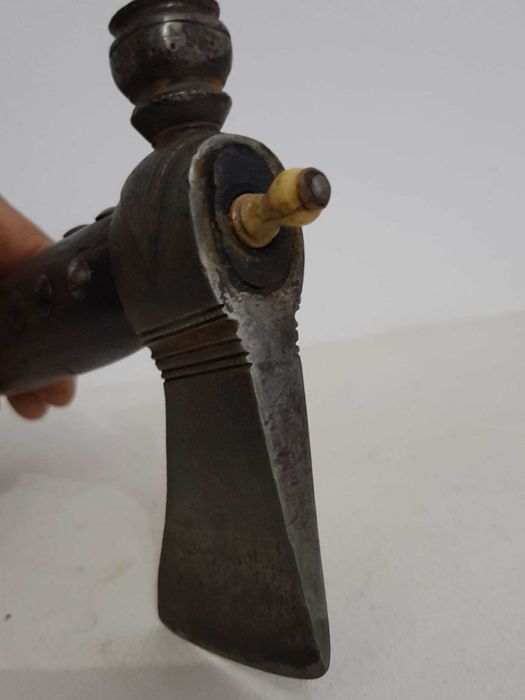 Pipe Tomahawk vintage indienii Cherokee sec. XIX