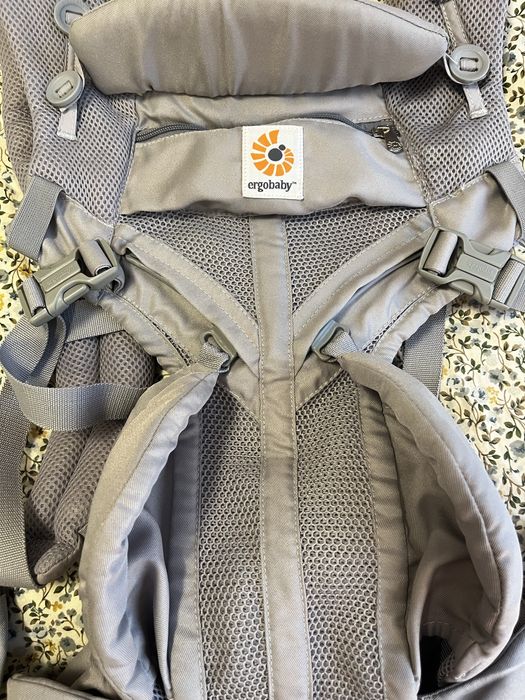 Ergobaby Ергономична раница за бебе Omni 360 Cool Air Pearl Grey