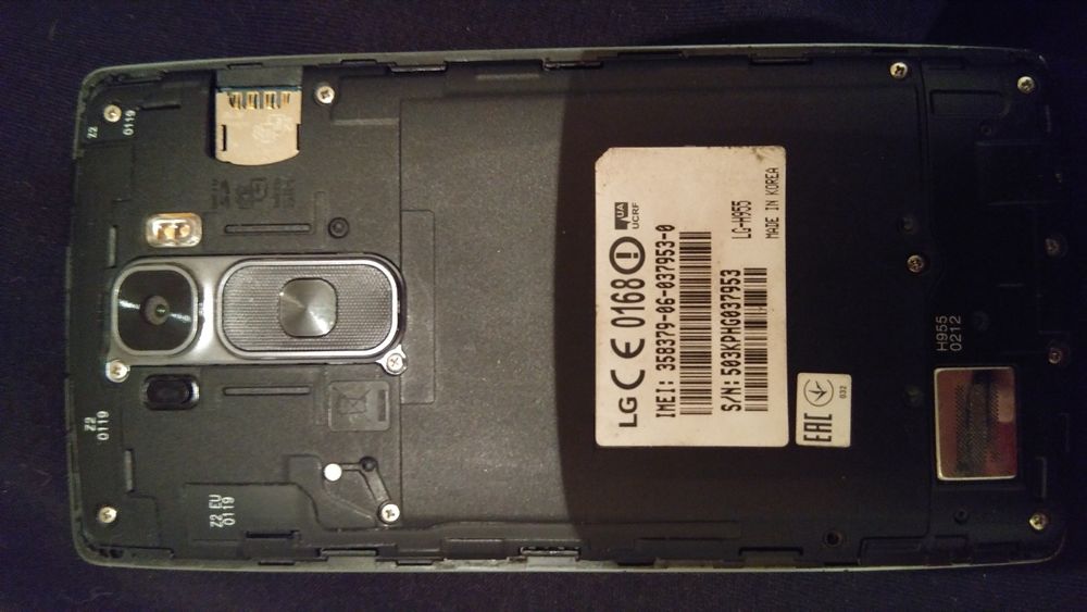 Lg G Flex 2 не включается!