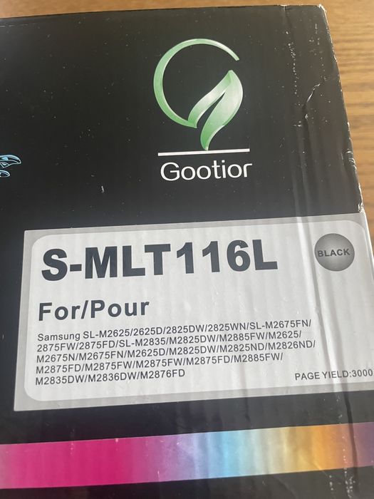 Cartus laser compatibil S-MLT116L pentru Samsung Black