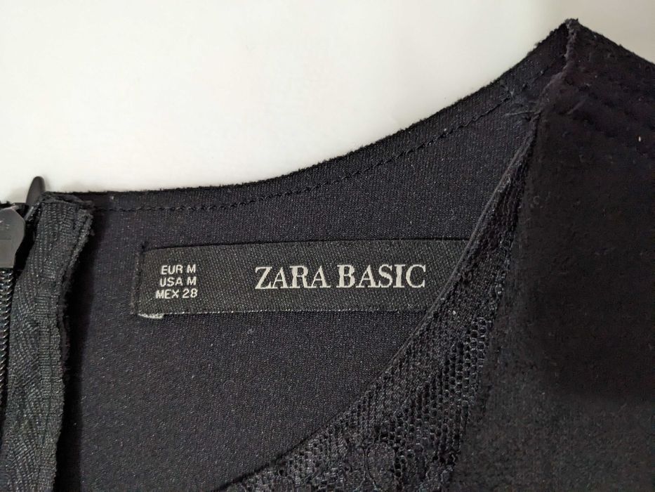 Rochie neagră elegantă ZARA, mărimea M, noua