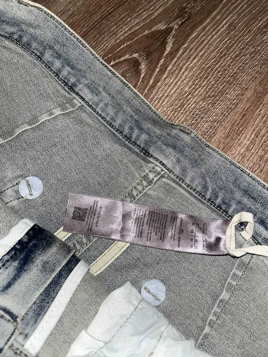 Rick Owens Gray Flared Jeans