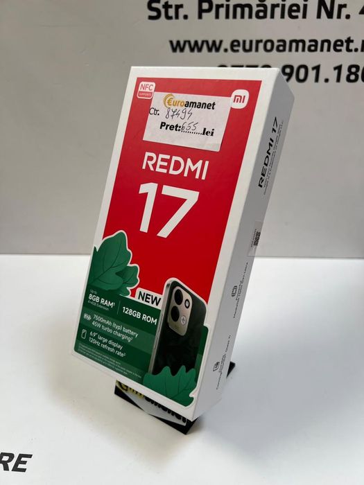Telefon mobil Xiaomi Redmi 17, 4GB RAM, 128GB -P-