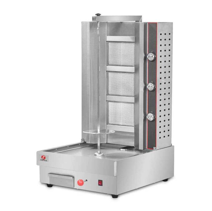 Aparat Shaorma GPL Inox profesional 3,4,5 arzatoare