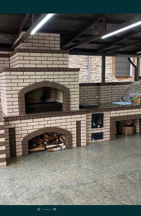 Мангалы печи камины