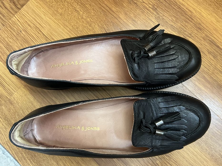 Pantofi dama din piele naturala Angelina & Jones - marimea  38 -