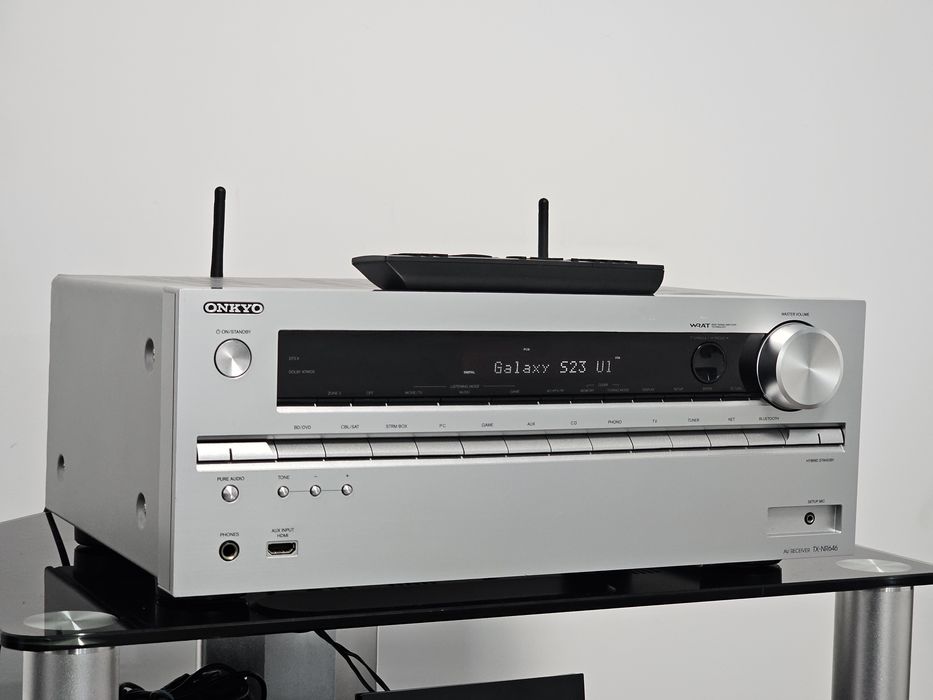 Receiver Onkyo TX-NR646 7.2 canale Air Play WiFi Bluetooth Dolby Atmos