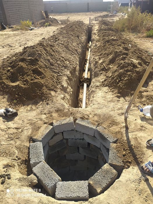 Ura tiranshe podval tunel kanalzatsiya hizmatlari