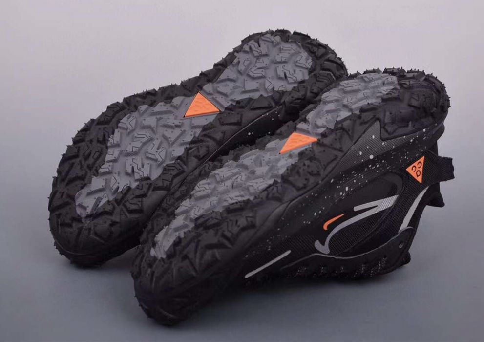 Нови мъжки маратонки Nike Acg Mountain Fly 2 Low Gore Tex Black Orange
