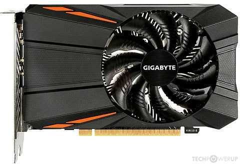 GIGABYTE GTX 1050 Rev. 1.1 2GB