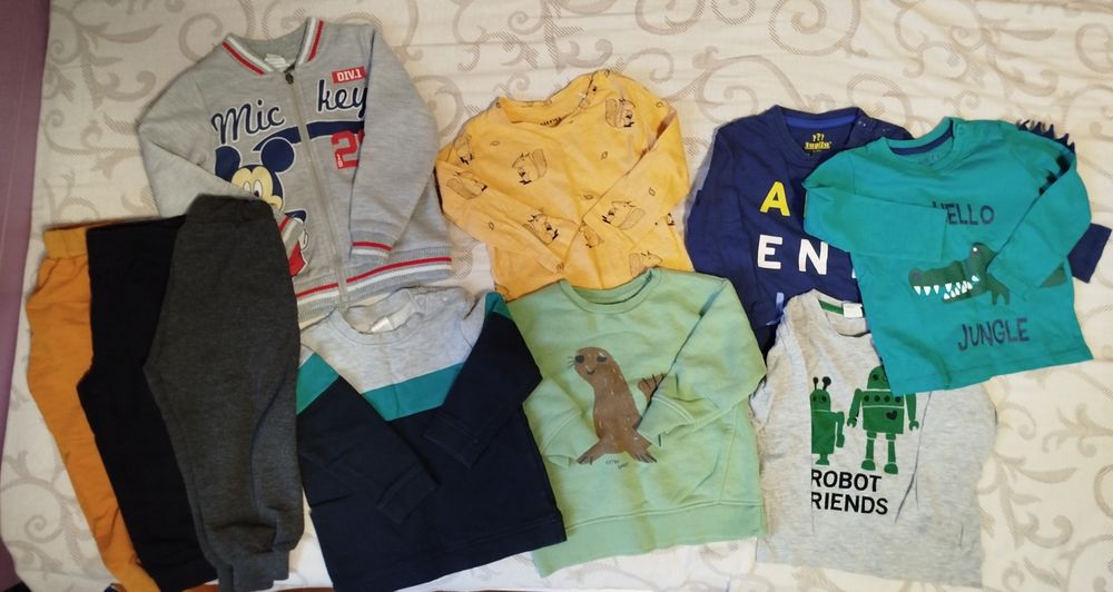 Много лотове за момче 86 и 92