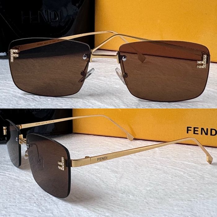 Дамски слънчеви очила правоъгълни 4 цвята златни черни кафяви