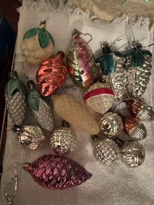 Елочные игрушки СССР