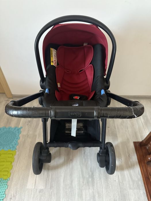 Carut  Chicco 3 in 1 Copii (landou+scaun auto+carucior)