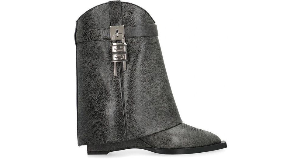 Сиви Ботуши Givenchy