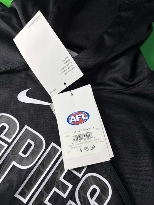 Hanorac Nike AFL Collingwood Magpies – Nou cu Etichetă, Mărimea S