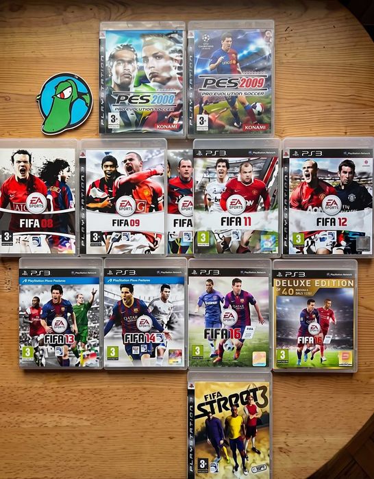 FIFA Collection FC ФИФА Колекция + PES Pro Evolution Soccer PlayStation 3 PS3 PS 3 ПС3 ПС 3 ПЕС
