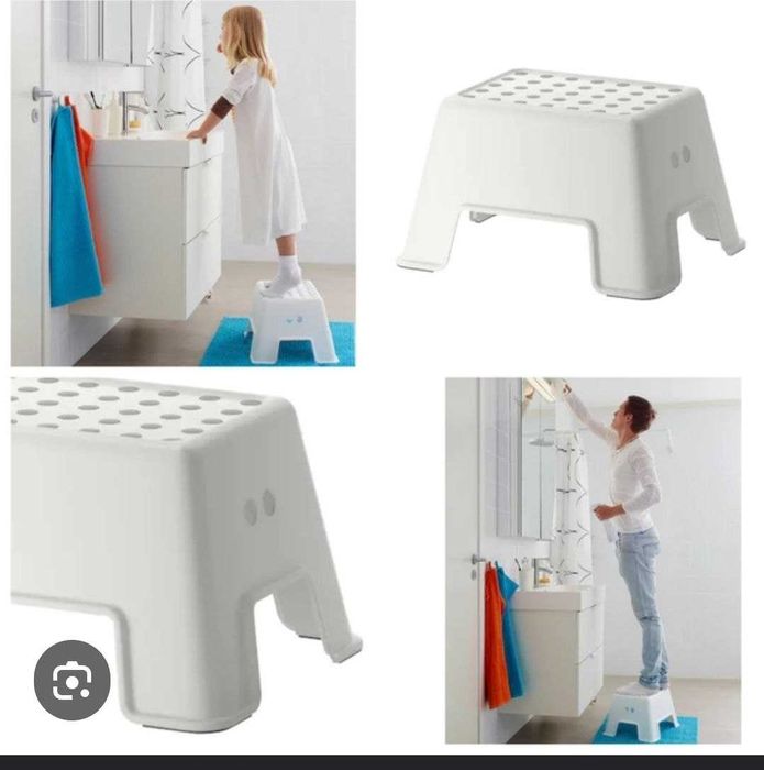 Табурет IKEA белый