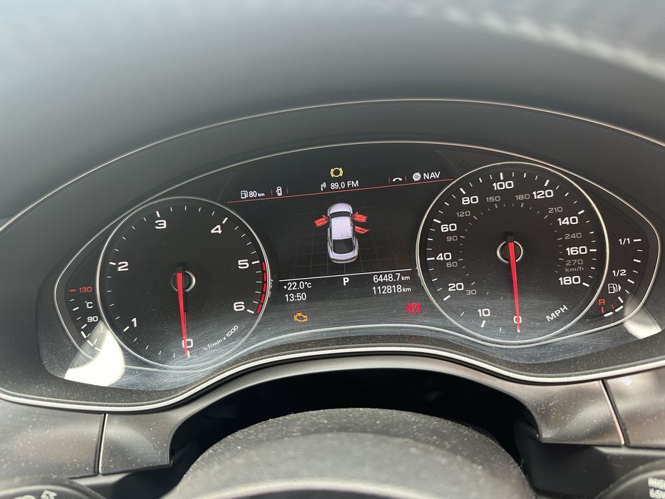 Ceasuri bord uk display mare audi a6 4g audi a7