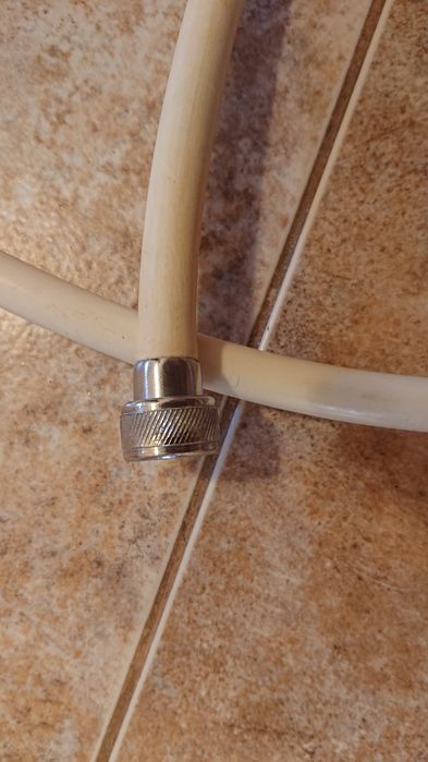 Здрави ретро шлаух и слушалка за баня.